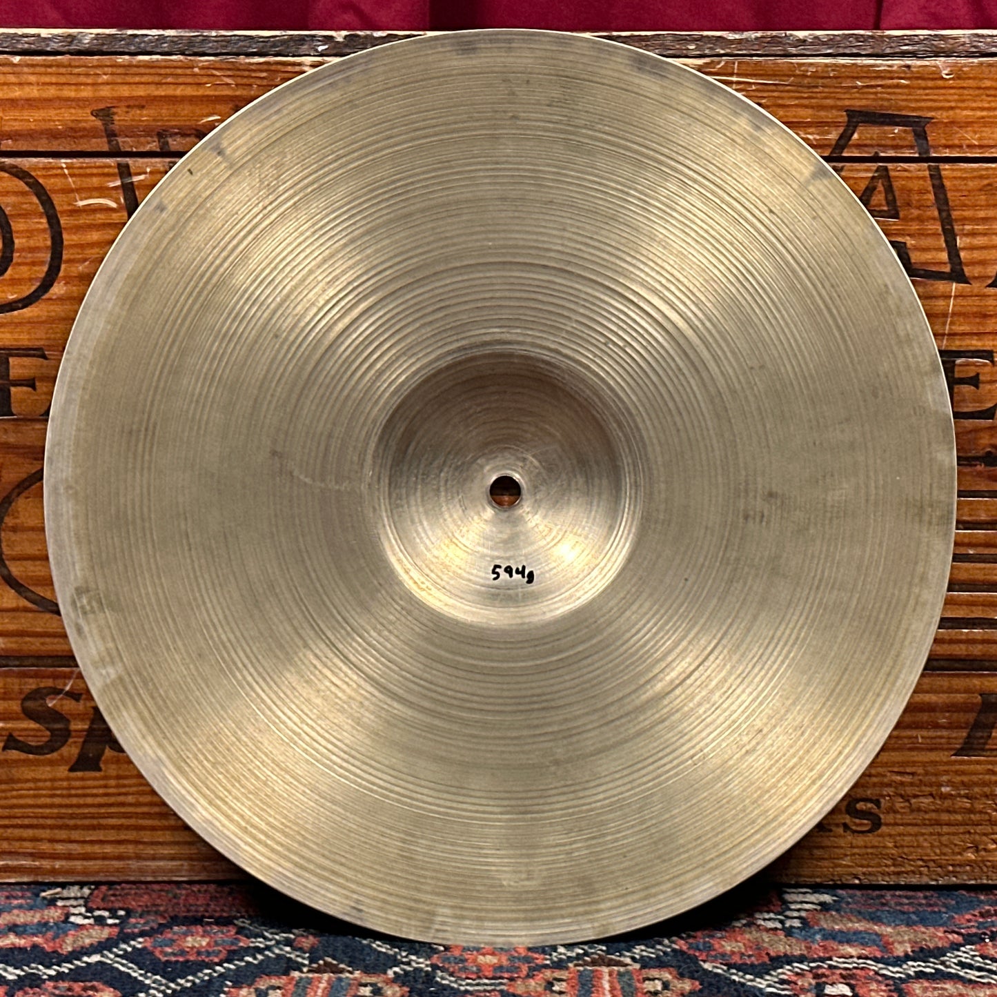 13" Zildjian A 1950s Small Stamp Hi-Hat Cymbal Pair 500g/594g *Video Demo*