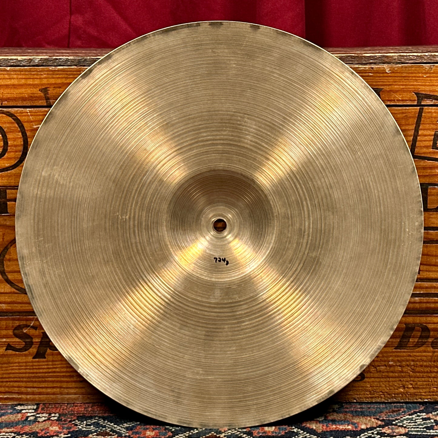 14" Zildjian A 1950s Small Stamp Hi-Hat Cymbal Pair 724g/752g *Video Demo*