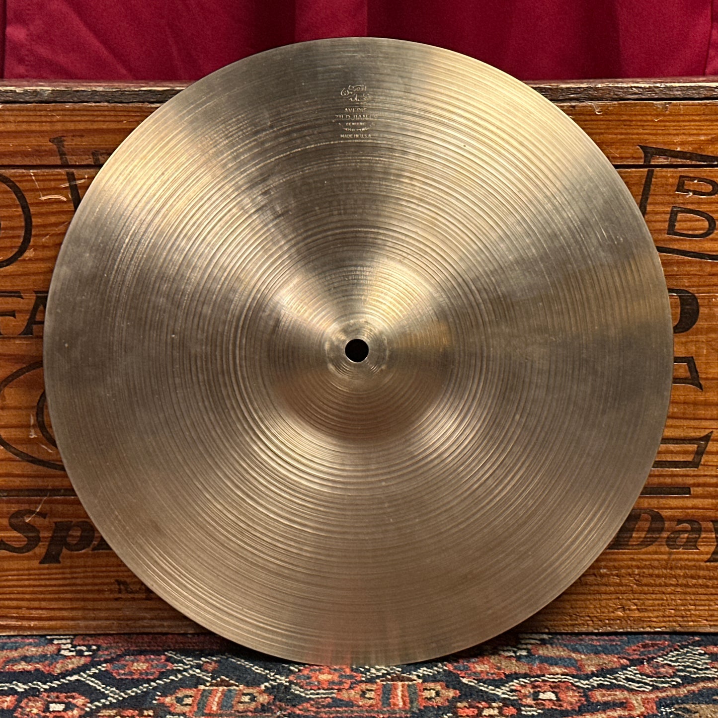 14" Zildjian A 1970s New Beat Hi-Hat Cymbal Pair 990g/1386g Hollow Logo *Video Demo*