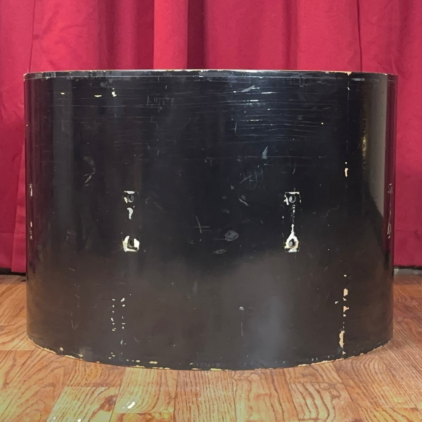 1960s Gretsch Round Badge  Renown / Semi Pro 14x20 Bass Drum Shell Black