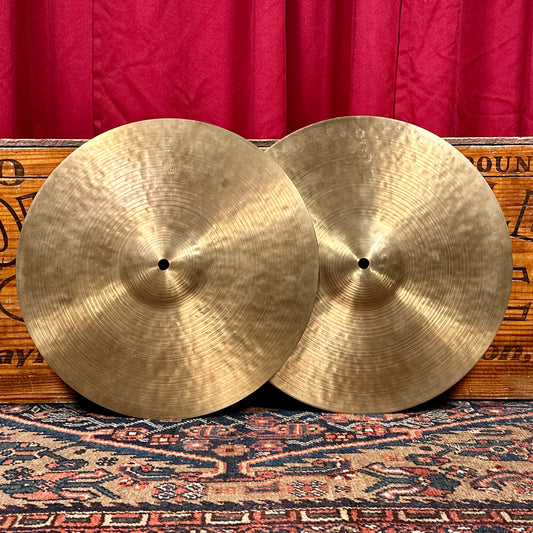 14" Istanbul Agop 30th Anniversary Hi-Hat Cymbal Pair 708g/762g *Video Demo*
