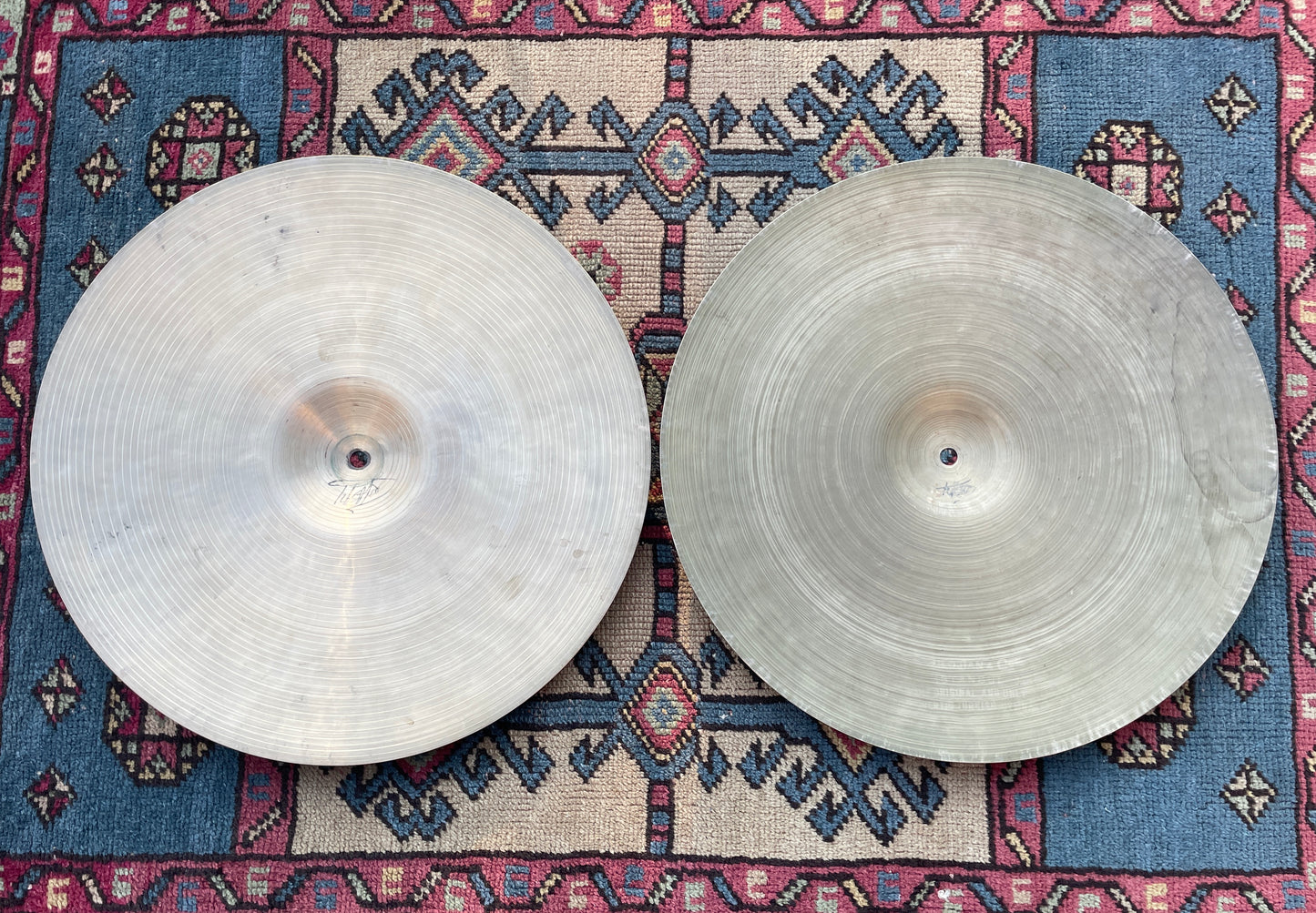 15" Istanbul K Zildjian 1960s Hi-Hat Cymbal Pair 980g/1000g *Video Demo*