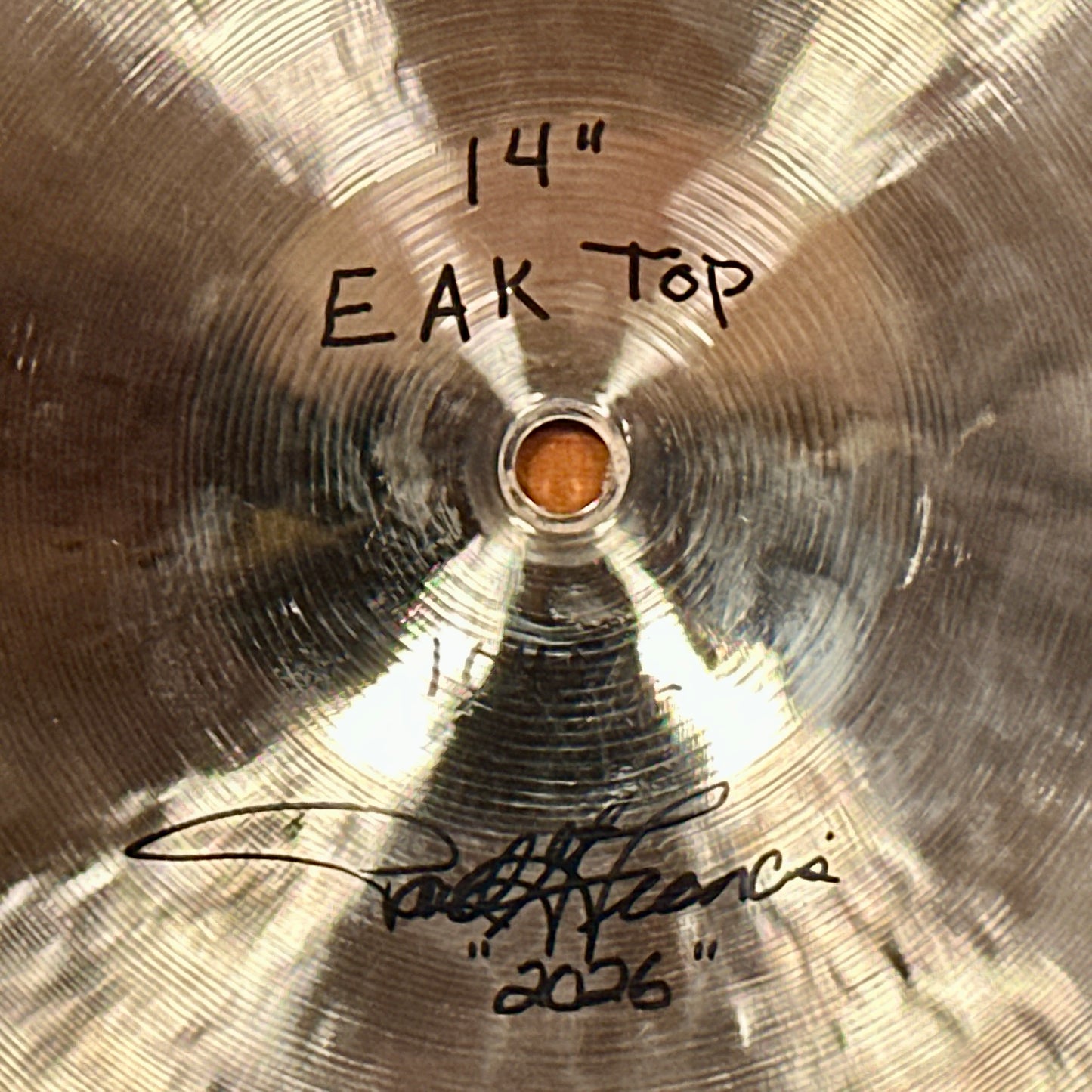 14" Cymbal Craftsman EAK Style Hi-Hat Cymbal Pair 1048g/1298g *Video Demo*