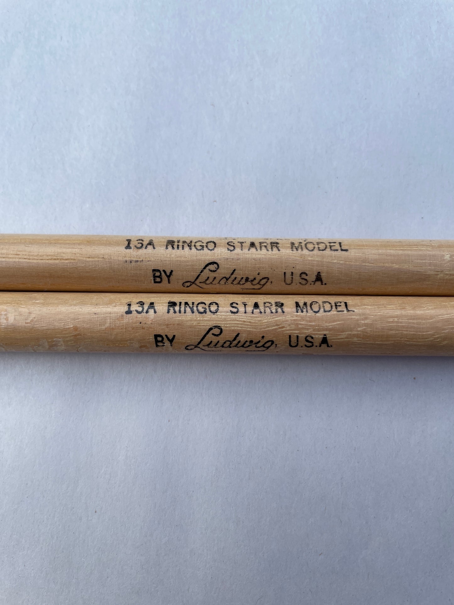 Vintage 1960s Ludwig Ringo Starr 13A Signature Drum Sticks - Rare Find!