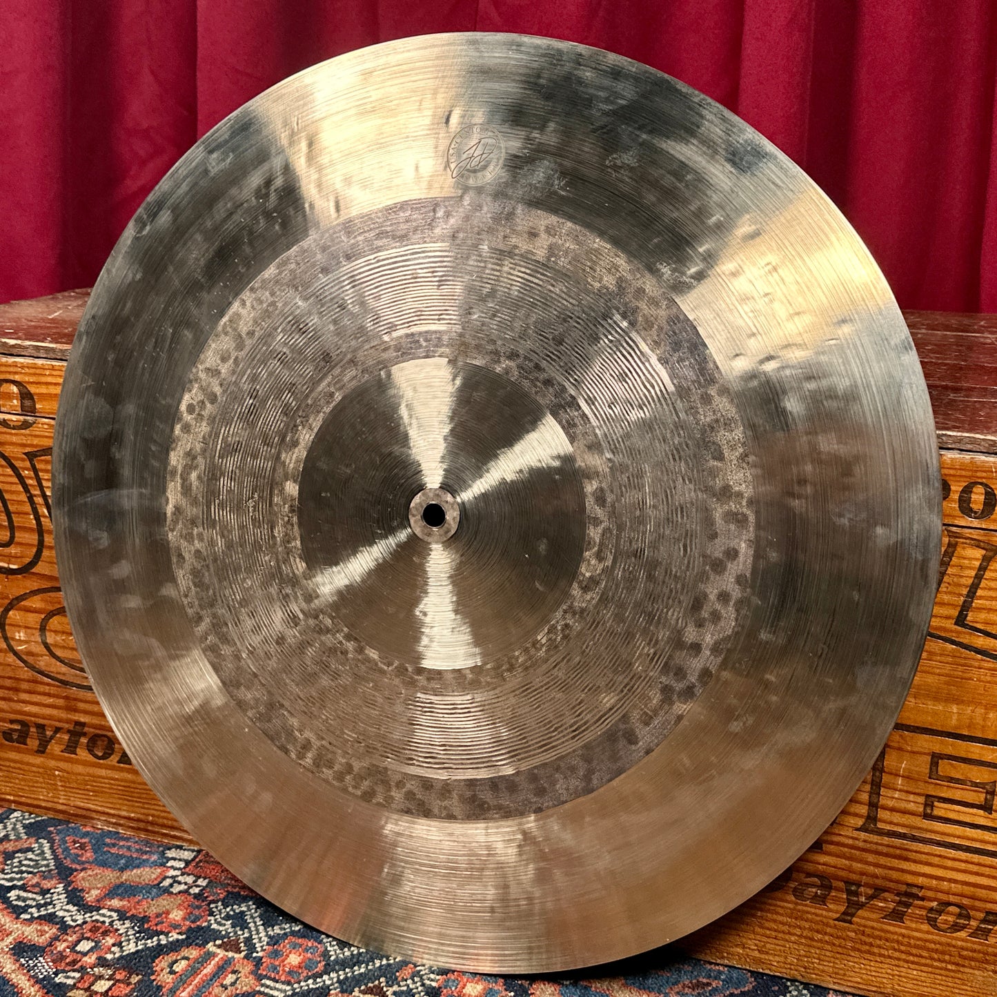 20" JD Sagurton Custom Cymbals Partial Turk Flat Ride 2166g *Video Demo*