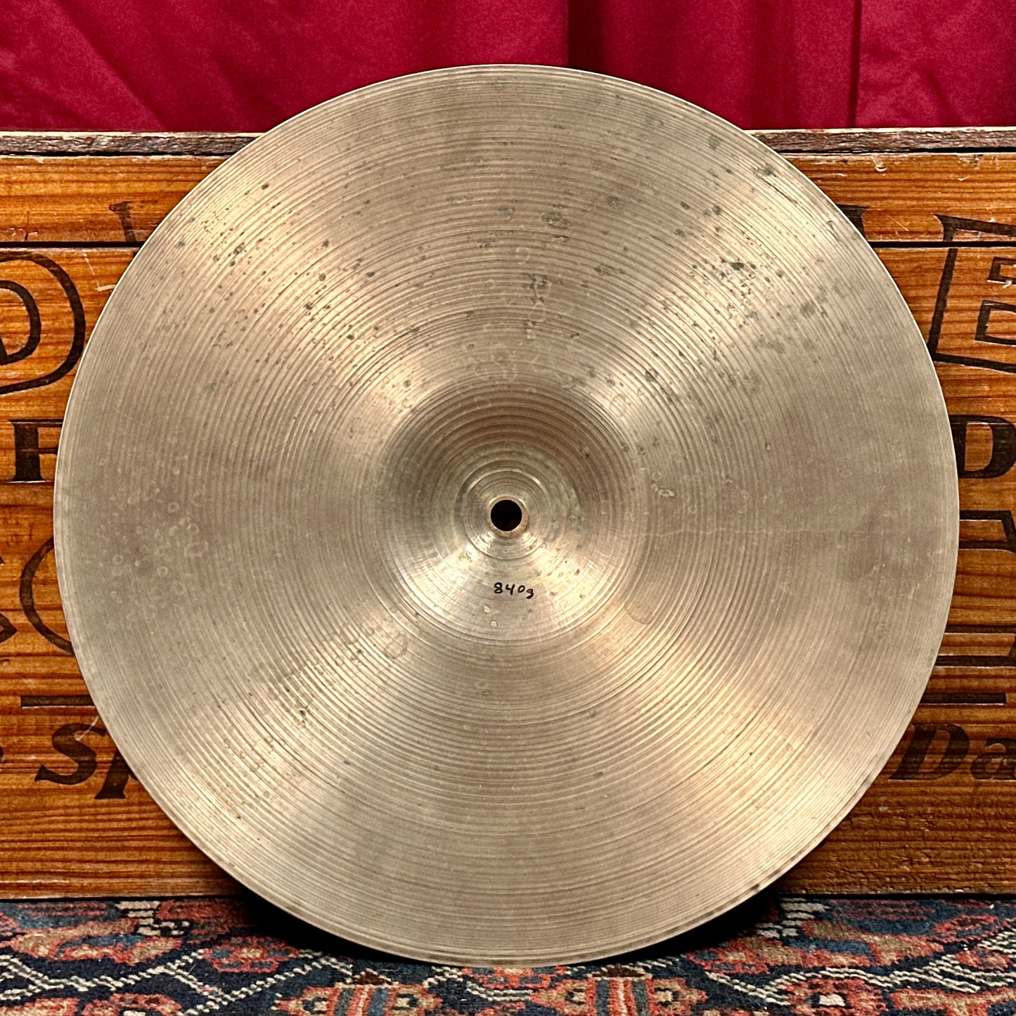 14" Zildjian A 1960 / 1970s Hi-Hat Cymbal Pair 840g/890g *Video Demo*