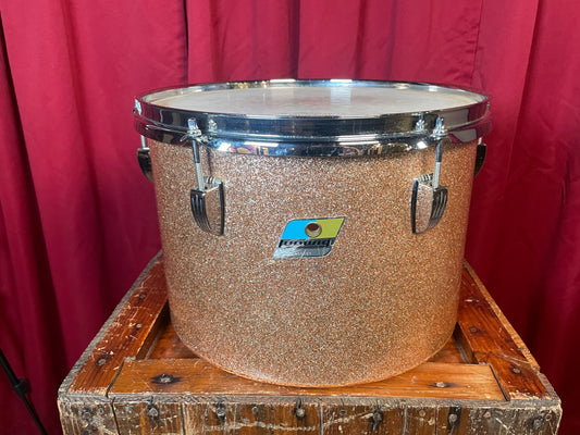 1970s Ludwig 9x13 Concert Tom Drum Champagne Sparkle