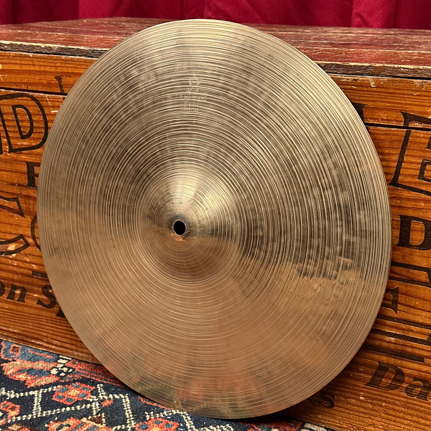 Collector's Clean 14" K Zildjian Istanbul 1960s New Stamp Hi-Hat Cymbal Pair 794g/802g *Video Demo*