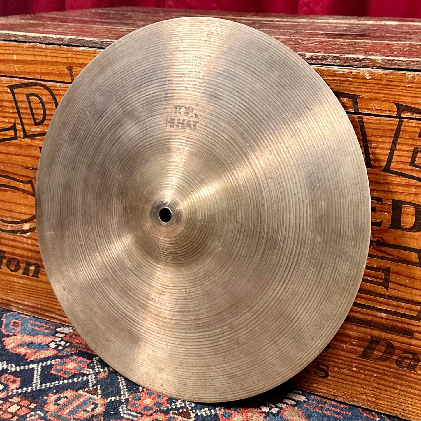 14" Zildjian A 1960s New Beat Hi-Hat Cymbal Pair 956g/1394g *Video Demo*