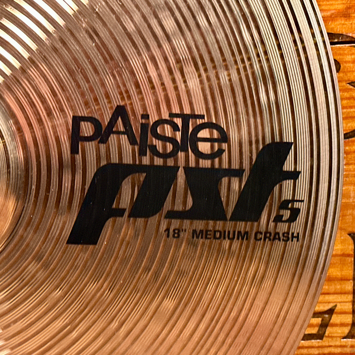 18" Paiste PST5 Medium Crash Cymbal 1504g