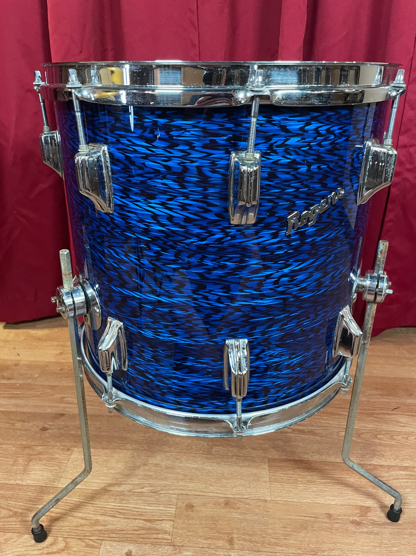 Rogers Clone 14" Floor Tom Blue Onyx 13x14