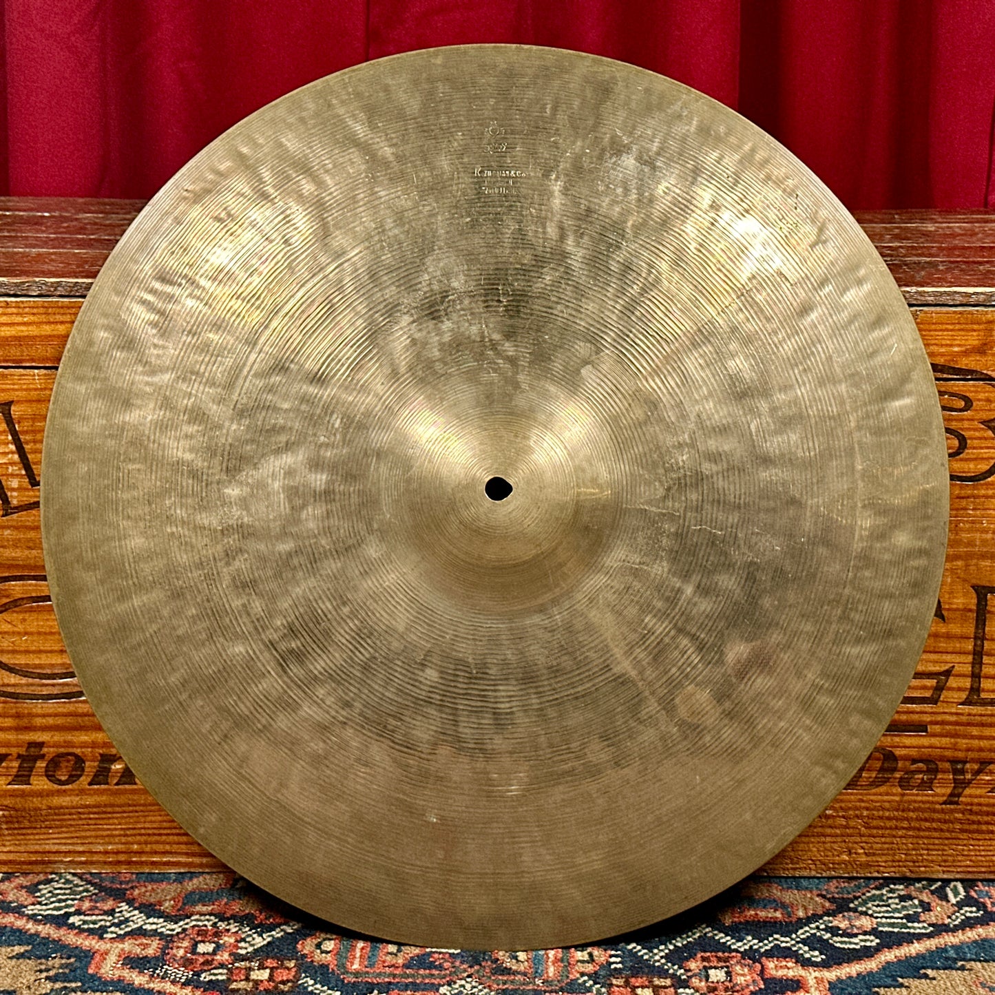 18" K. Zildjian Istanbul 1960s New Stamp Crash Ride Cymbal 1818g *Video Demo*