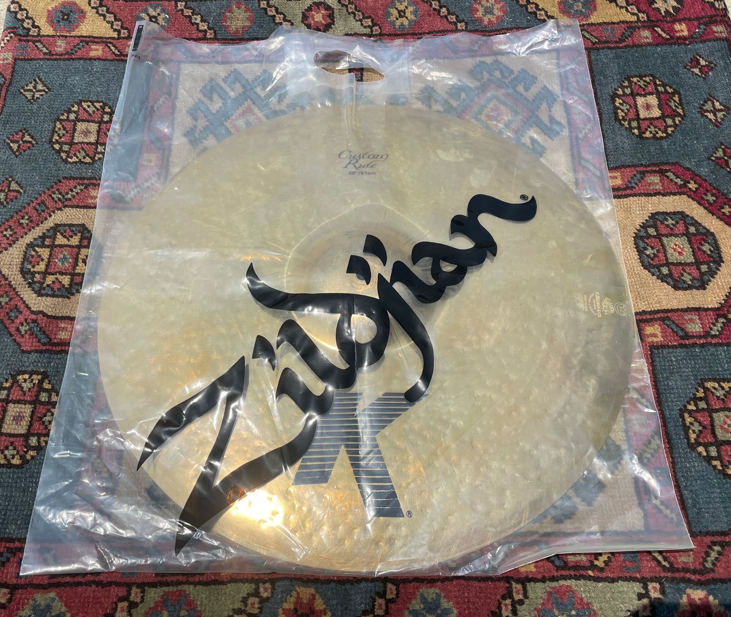 20" Zildjian K Custom Ride Cymbal 2720g