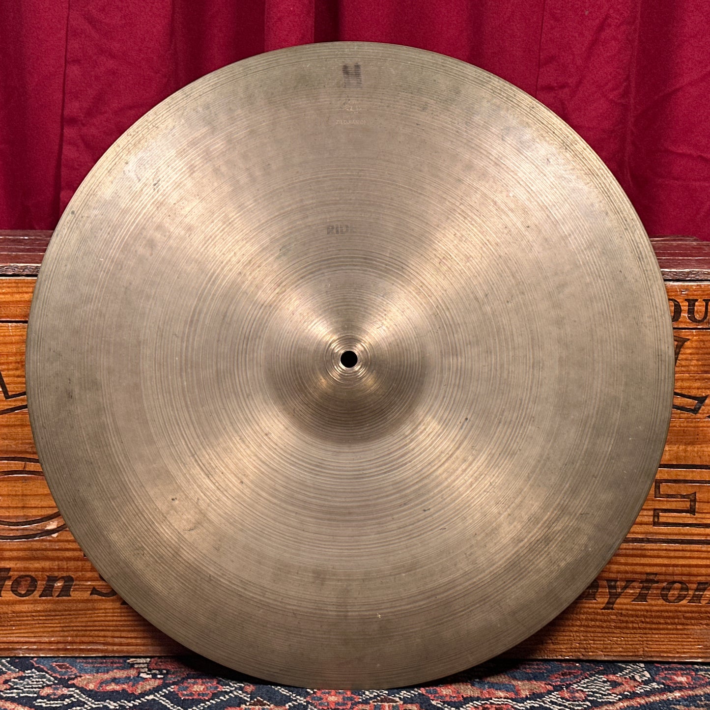 20" Zildjian A 1950s Small Stamp Ride Cymbal 2222g *Video Demo*