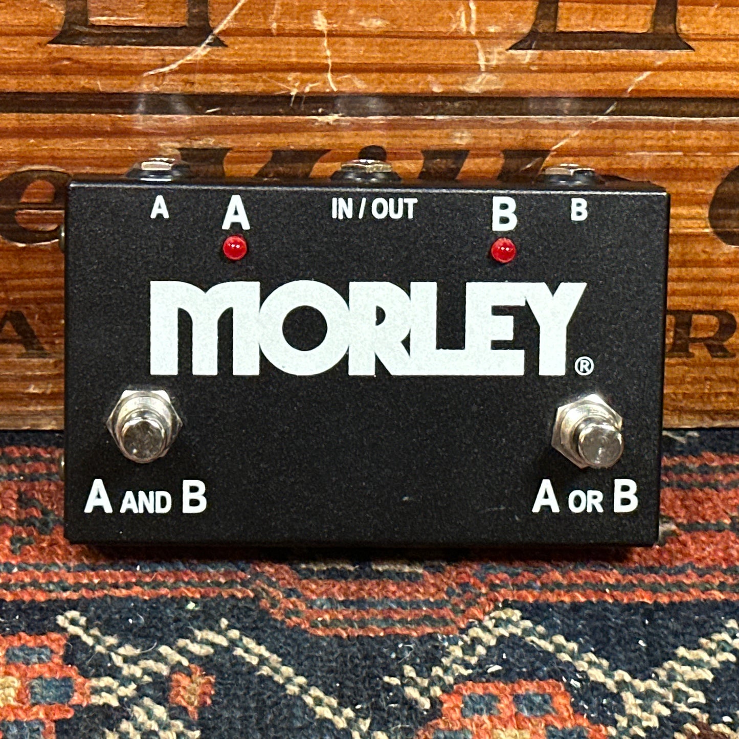Morley ABY Switch Pedal Switcher