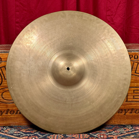 20" Zildjian A 1940s-1950s Trans Stamp Ride Cymbal 2080g *Video Demo*