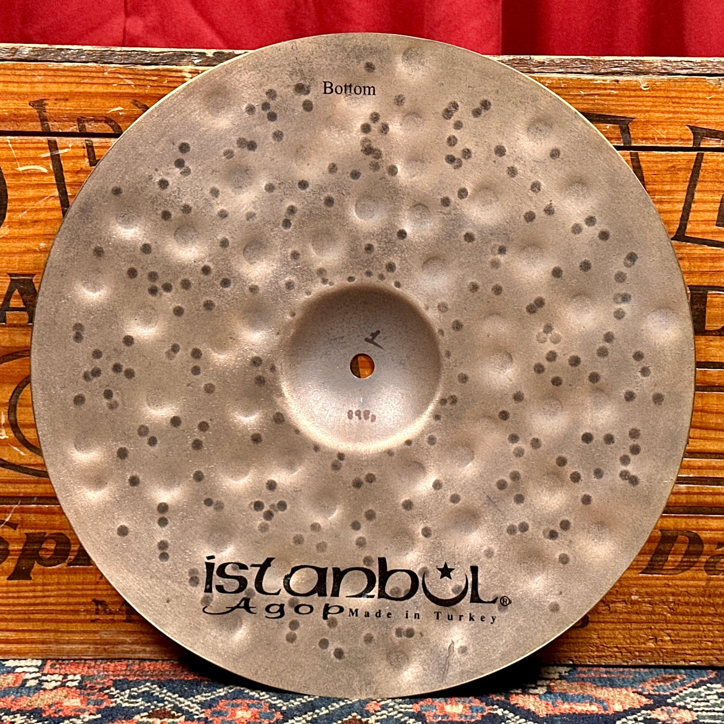 13" Istanbul Agop Xist Dry Dark Hi-Hat Cymbal Pair 506g/898g *Video Demo*