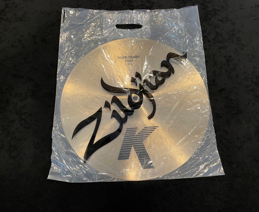 16" Zildjian K Dark Crash Thin Cymbal 1098g