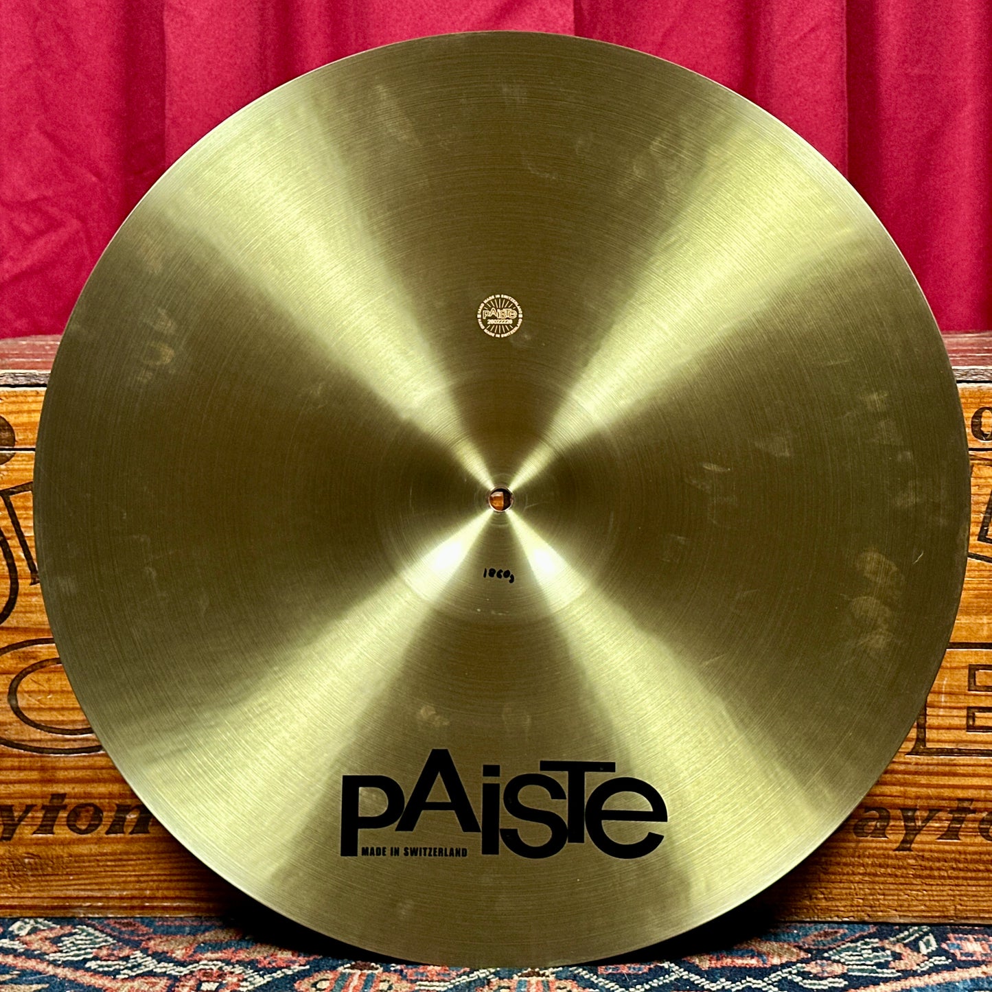 20" Paiste Giant Beat Multifunctional Crash/Ride Cymbal 1860g *Video*