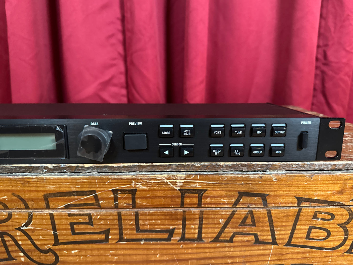 Alesis D4 16-Bit Stereo Drum Module Sample Rack w/ Power Supply