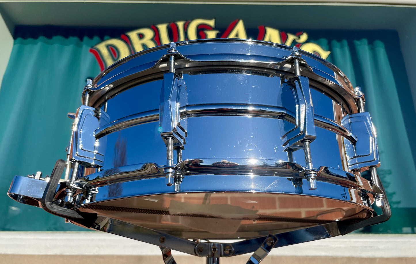 1960s Ludwig 5x14 No. 410 Super Sensitive Snare Drum Supraphonic (COB Hoops)