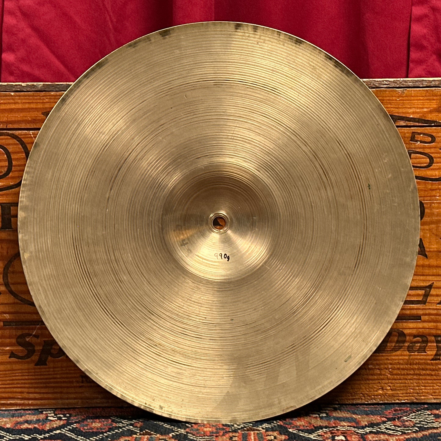15" Zildjian A 1950s Small Stamp Hi-Hat Cymbal Pair 990g/1010g *Video Demo*