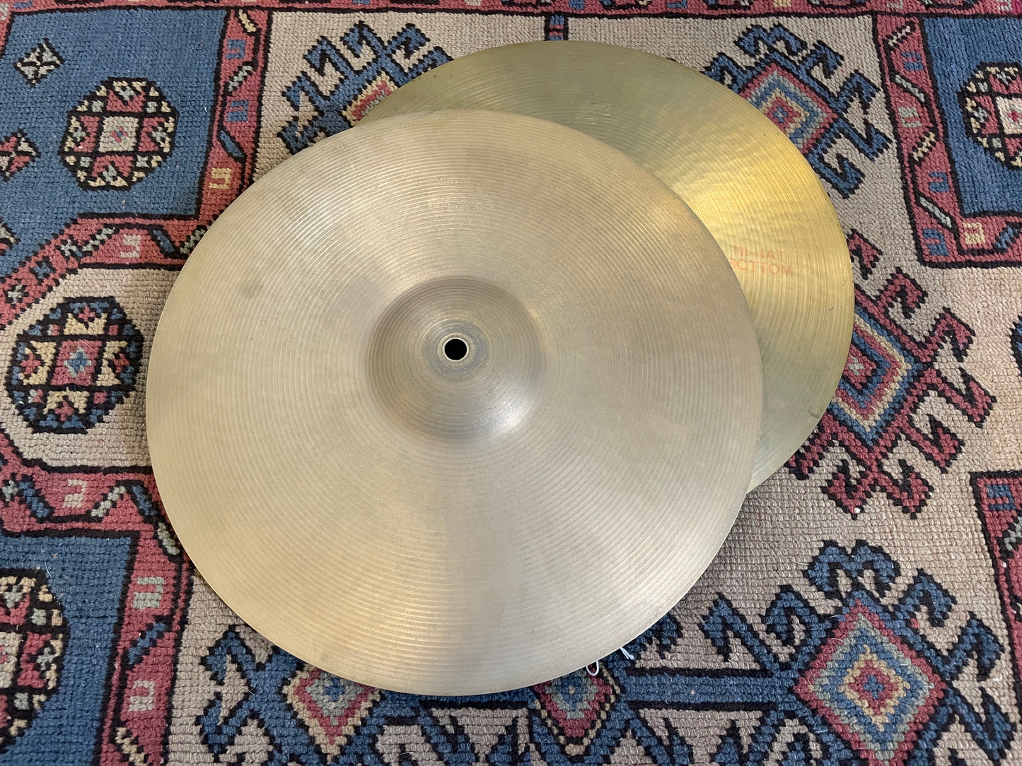 14" Paiste Pre-Serial 602 Hi-Hat Cymbal Pair 828g/958g