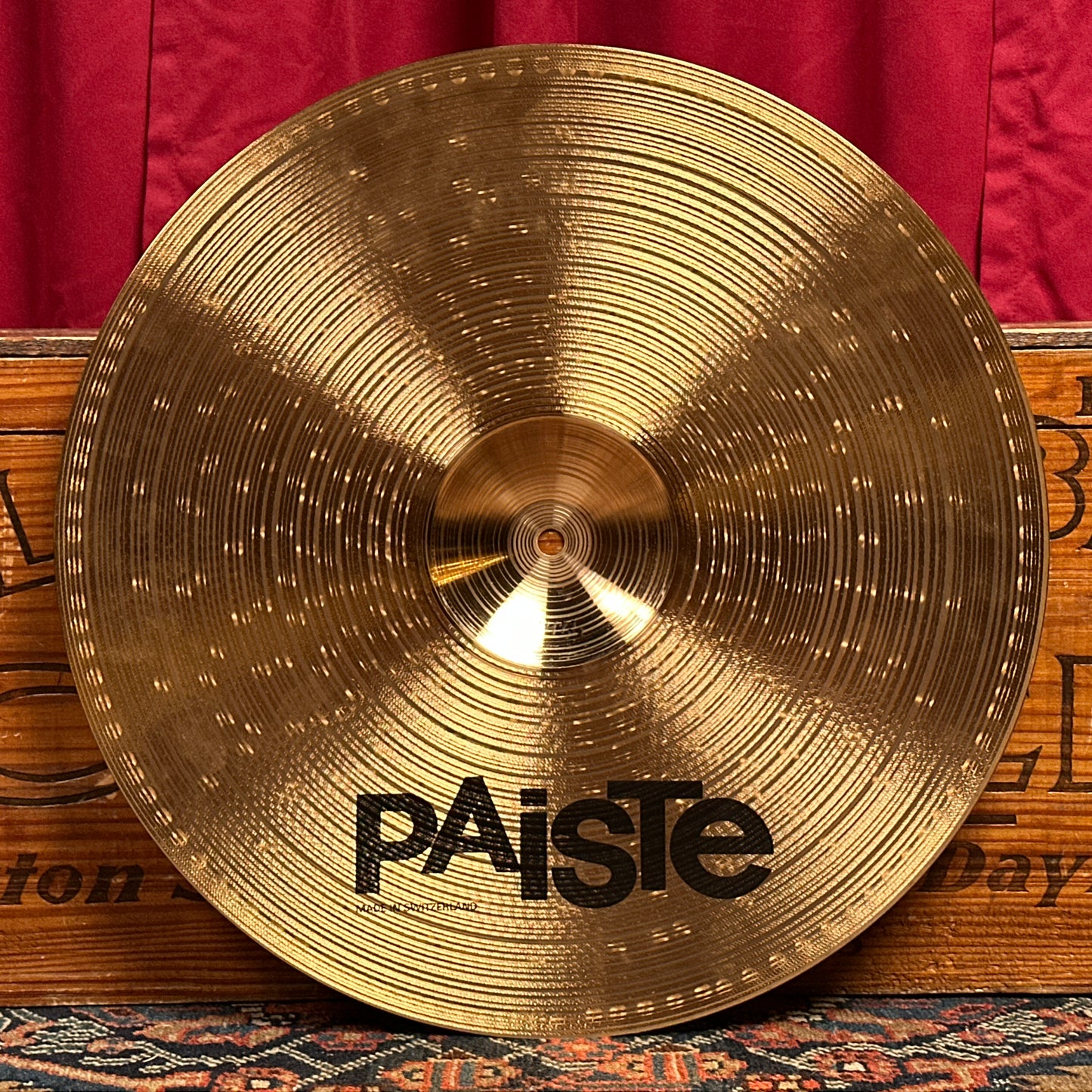 Rare 18" Paiste Innovations Medium Crash Cymbal 1472g *Video Demo*