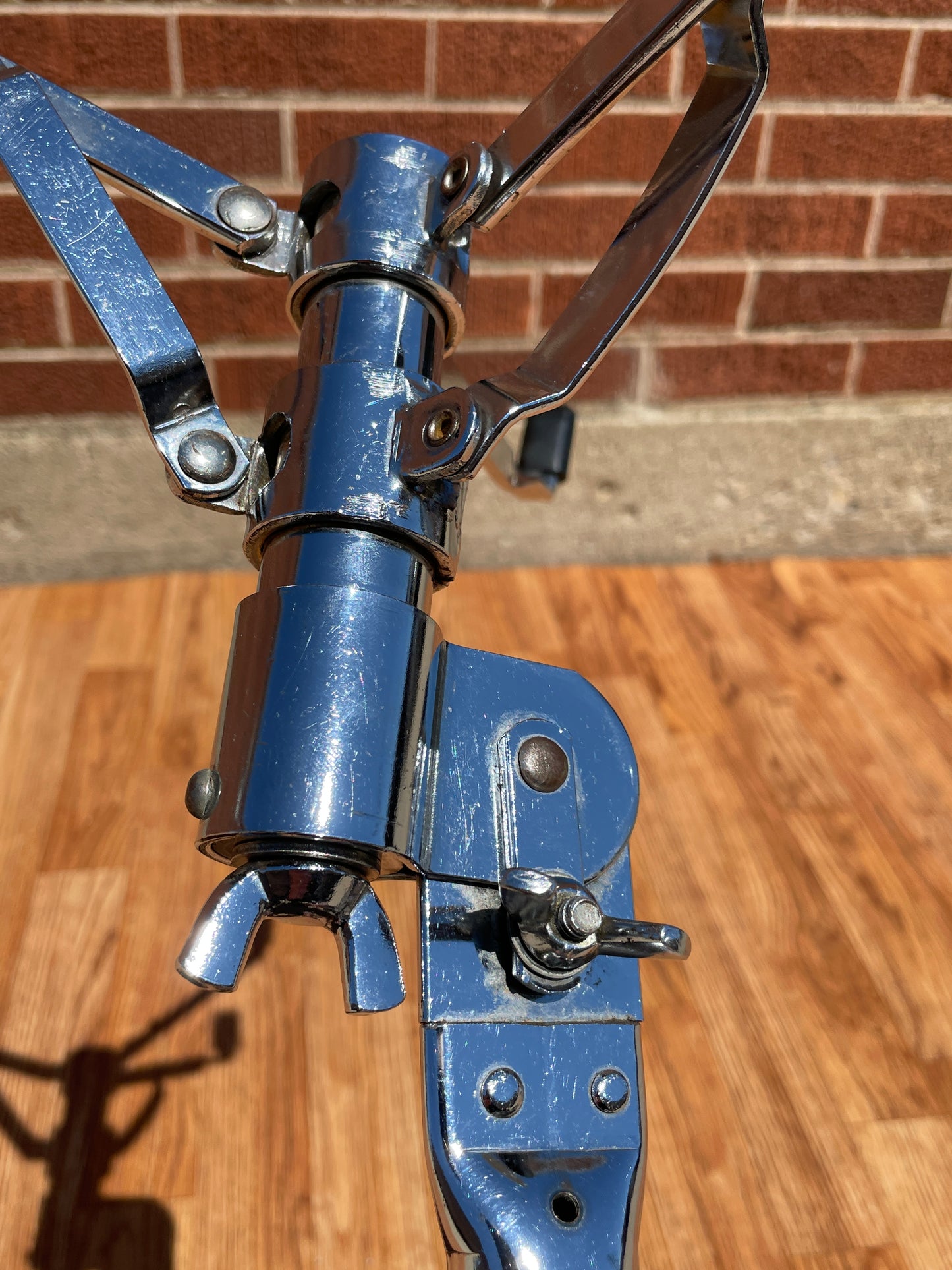 1960s Ludwig No. 1358C Buck Rogers Snare Stand Chrome Walberg & Auge