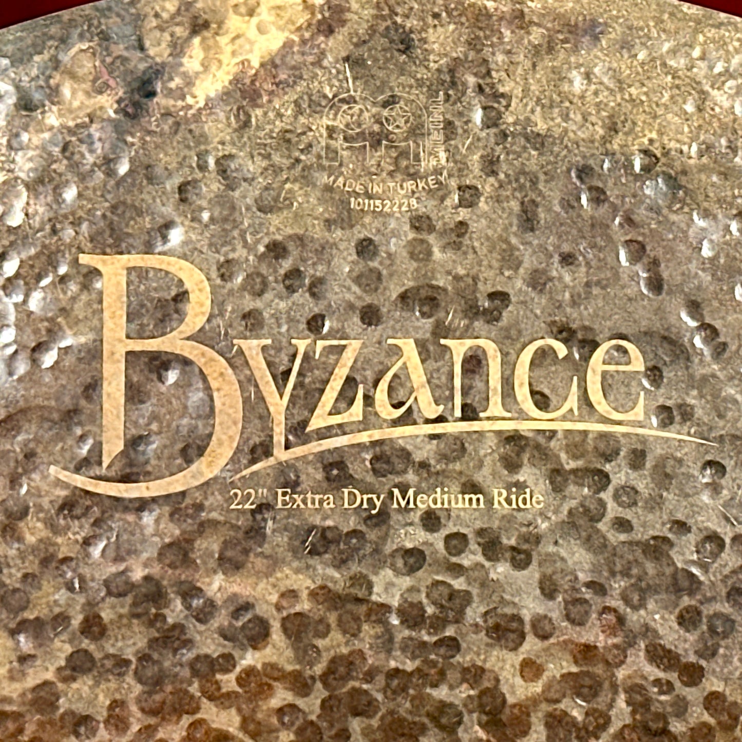 22" Meinl Byzance Extra Dry Medium Ride Cymbal 2744g *Video*