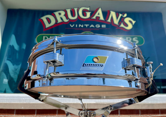 1971 Ludwig 3x13 No. 405 Piccolo Snare Drum Chrome