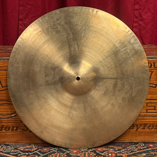 20" Zildjian A 1940s-1950s Trans Stamp Ride Cymbal 1806g *Video Demo*