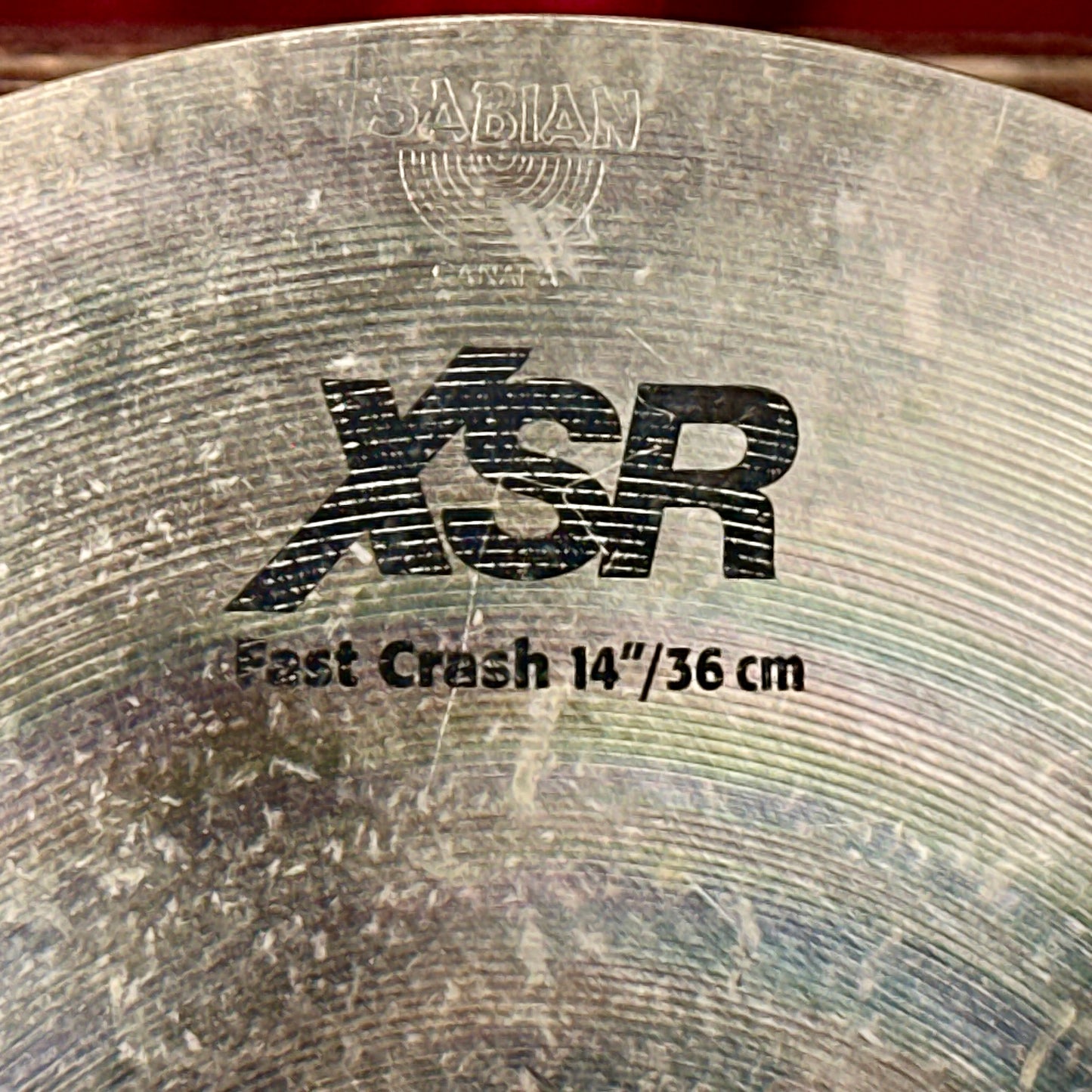 14" Sabian XSR Fast Crash Cymbal 694g *Video*