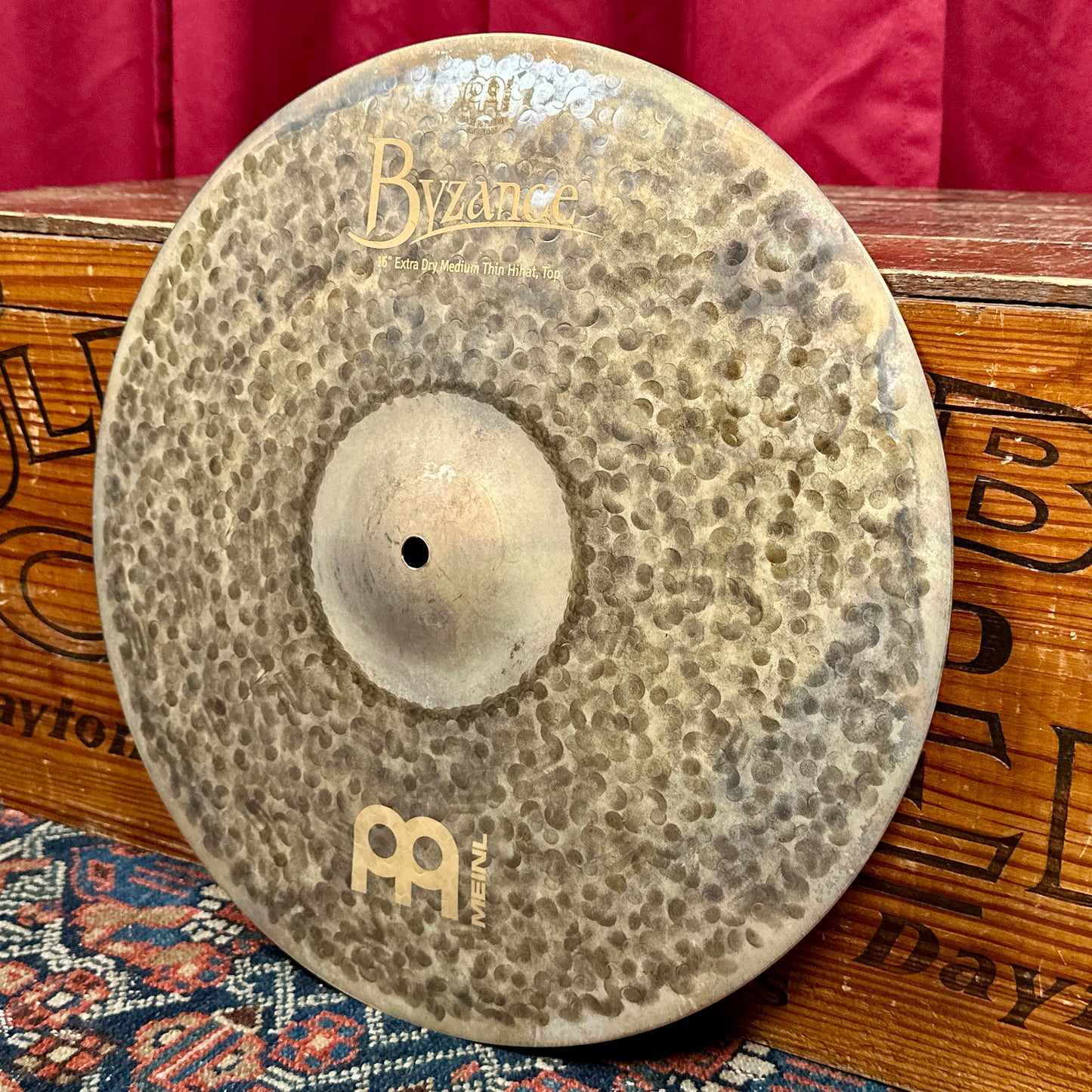 16" Meinl Byzance Extra Dry Medium Thin Hi-Hat Cymbal Pair 1002g/1522g *Video*