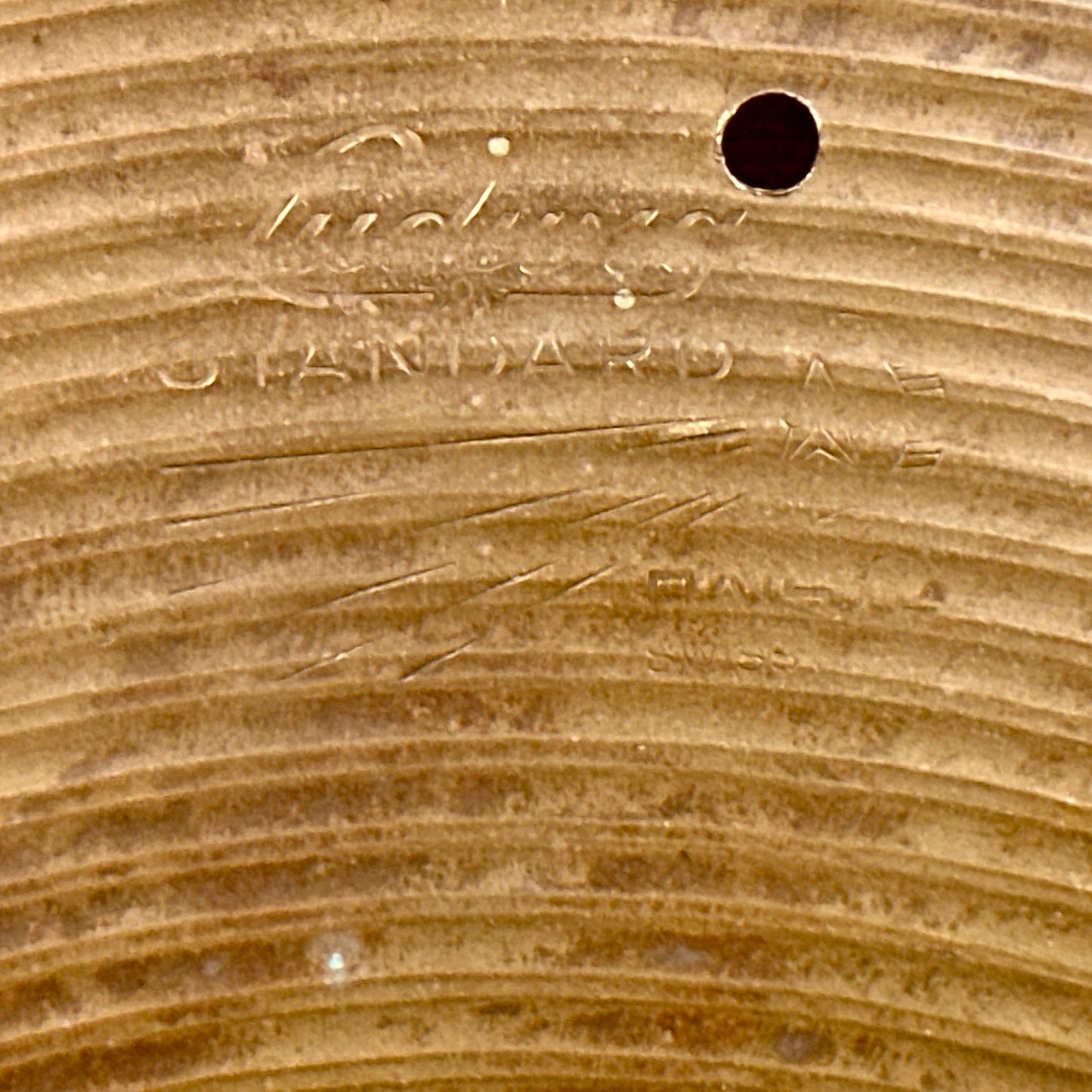 16" Paiste 1960s Ludwig Standard Crash Cymbal 762g Swiss Made *Video Demo*