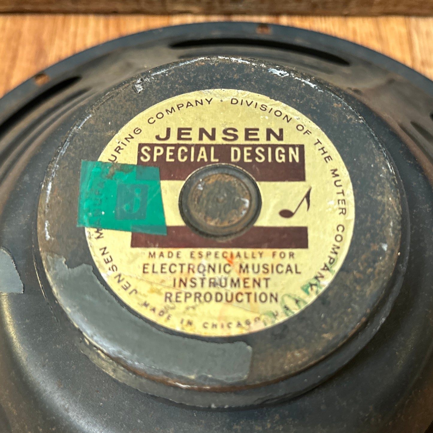 1965 Jensen 12" C12Q Speaker Pair 8 Ohm Fender Silvertone