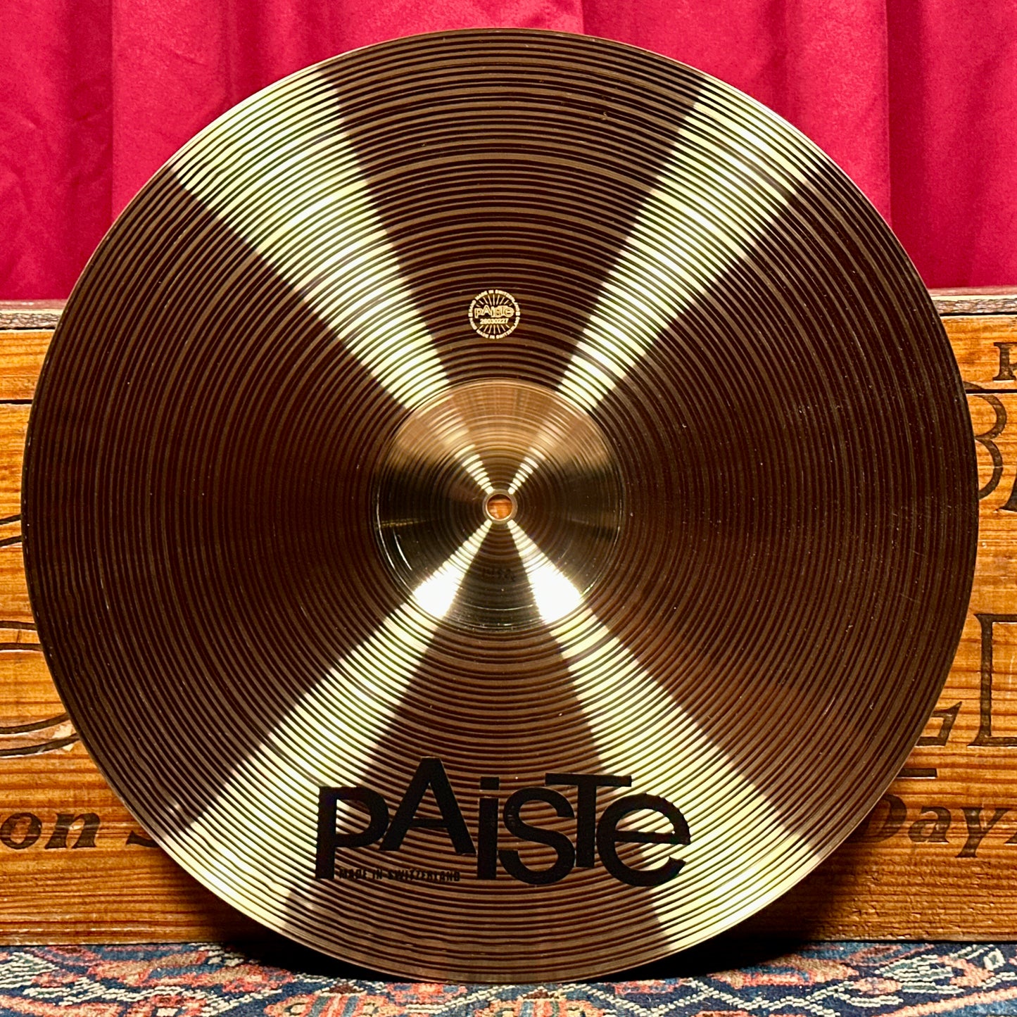18" Paiste Signature Full Crash Cymbal 1452g *Video*