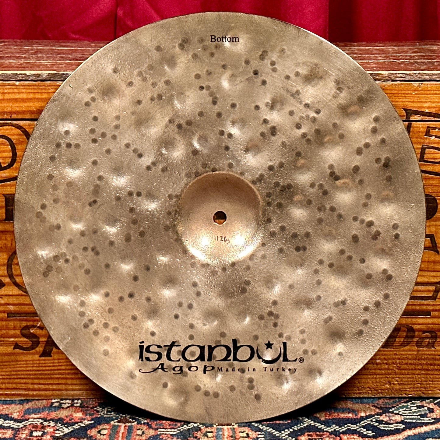 15" Istanbul Agop Xist Dry Dark Brilliant Hi-Hat Cymbal Pair 706g/1126g *Video Demo*