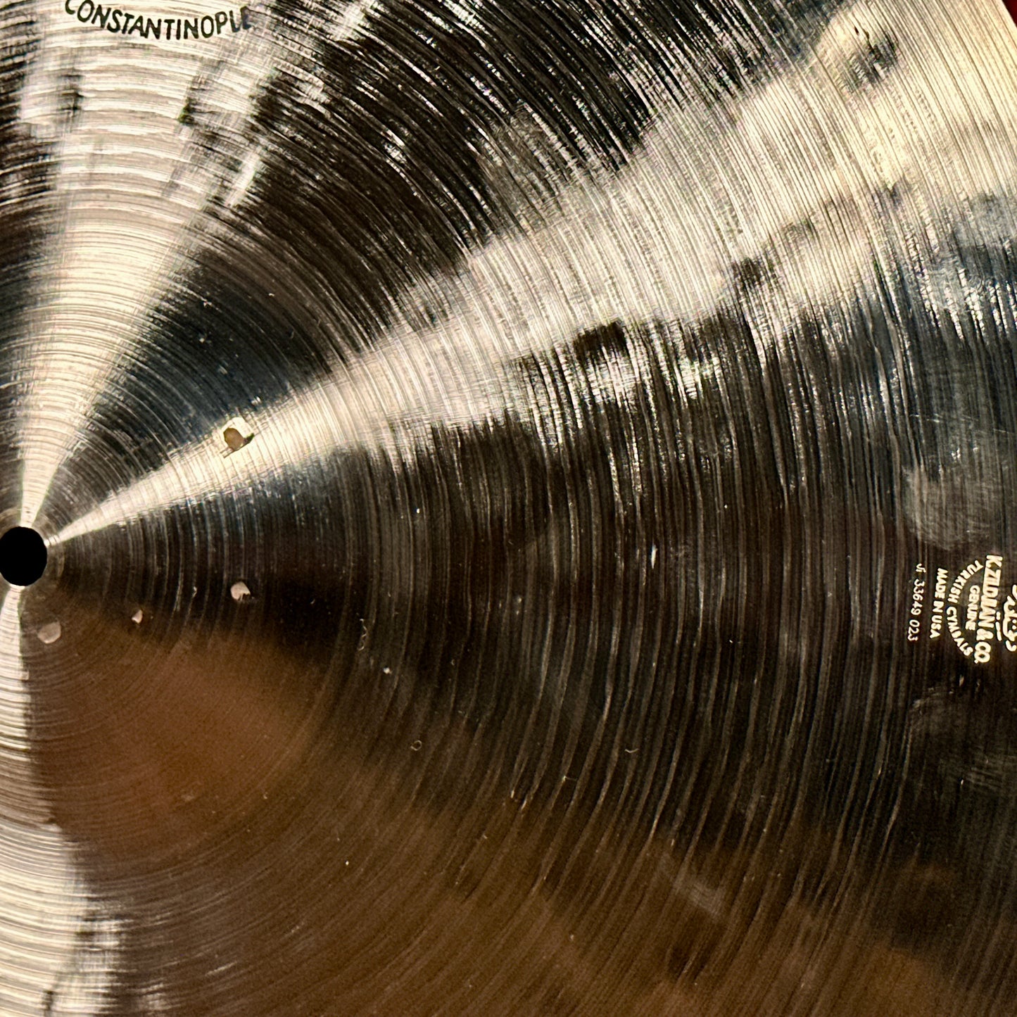 18" Zildjian K Constantinople Crash Cymbal 1292g *Video*