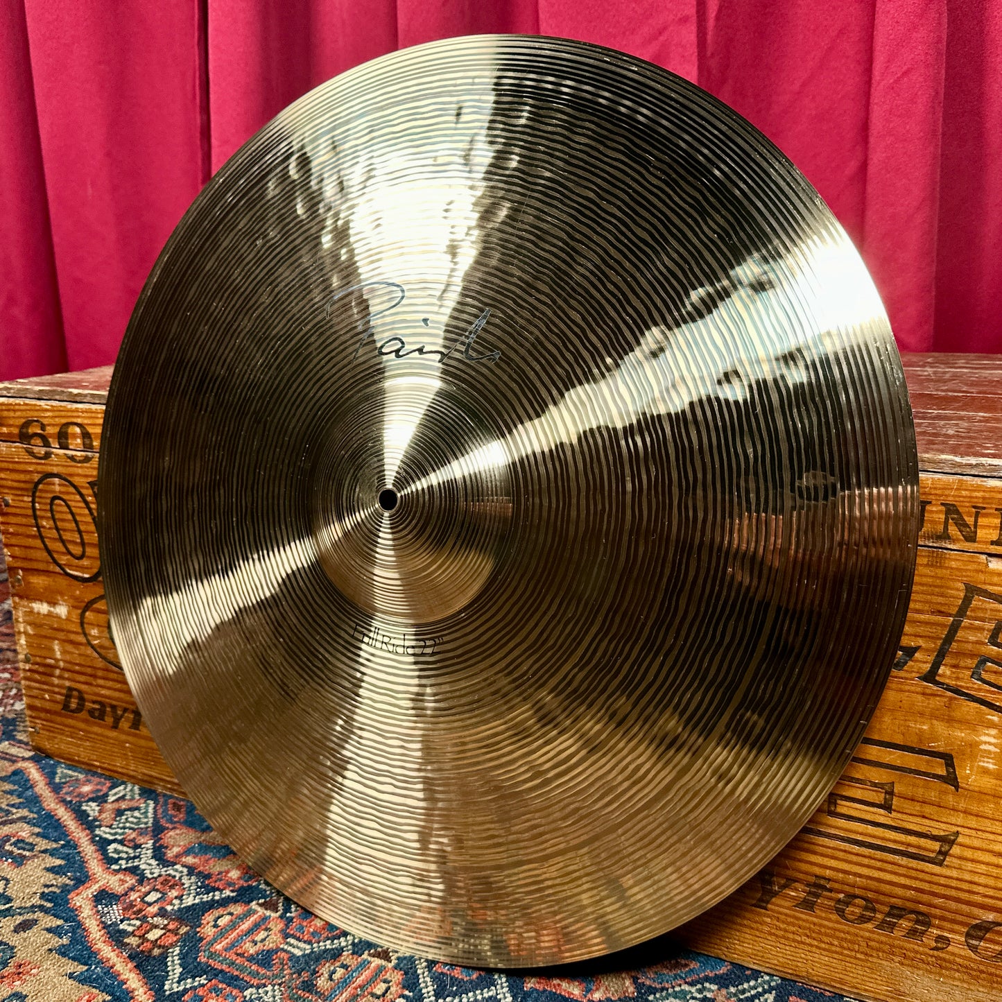 22" Paiste Signature Full Ride Cymbal 3264g *Video*