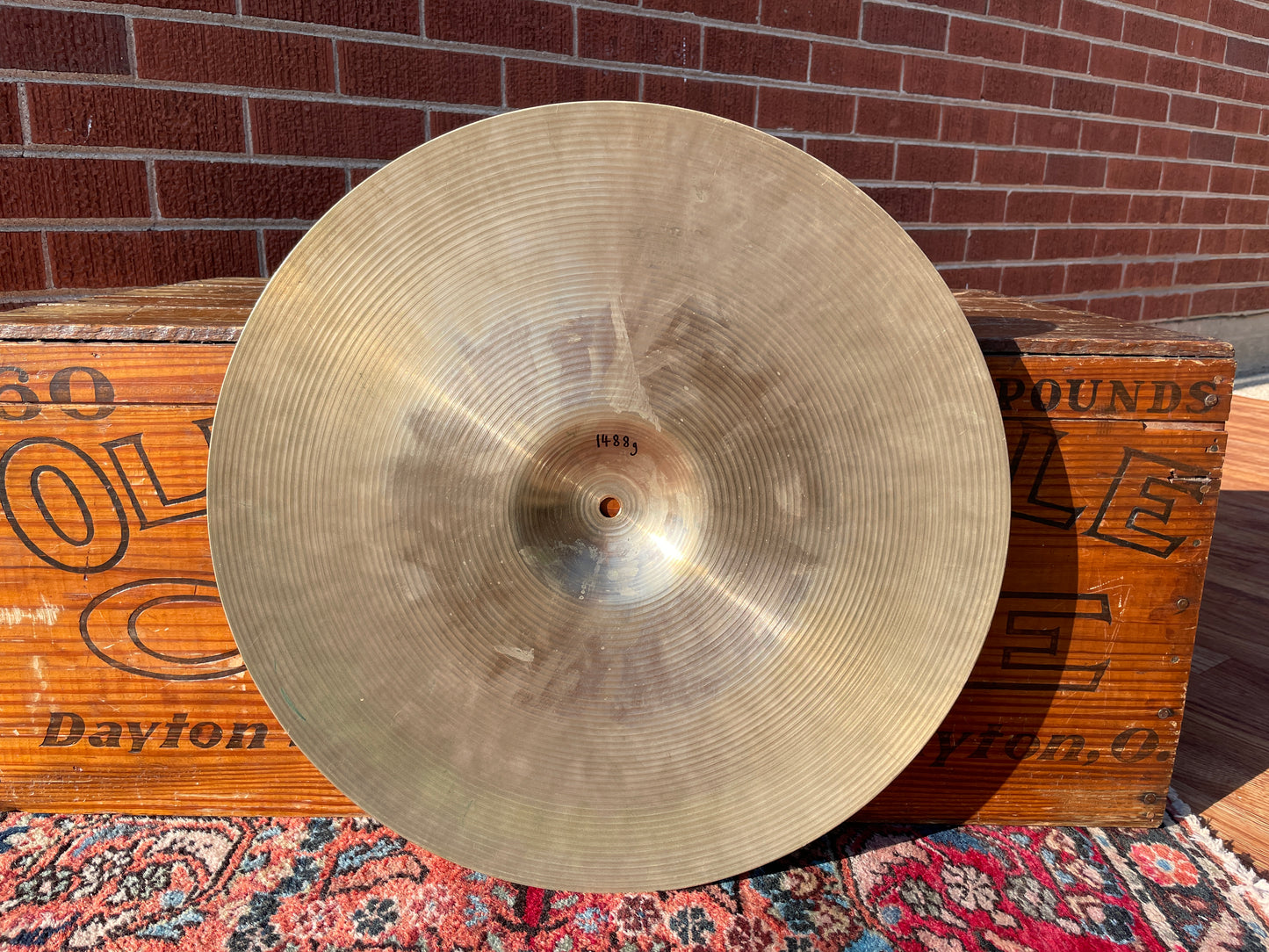 18" Paiste Formula 602 Pre-Serial Crash Cymbal 1488g