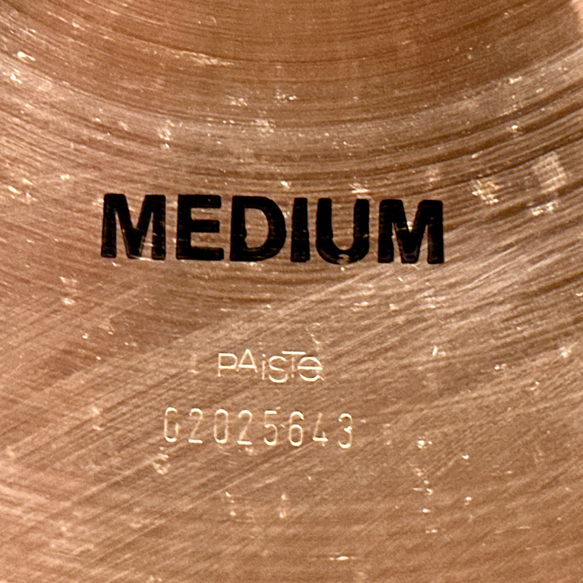 20" Paiste 2002 Special Edition Black Label Reissue Medium Ride Cymbal 2052g *Video*