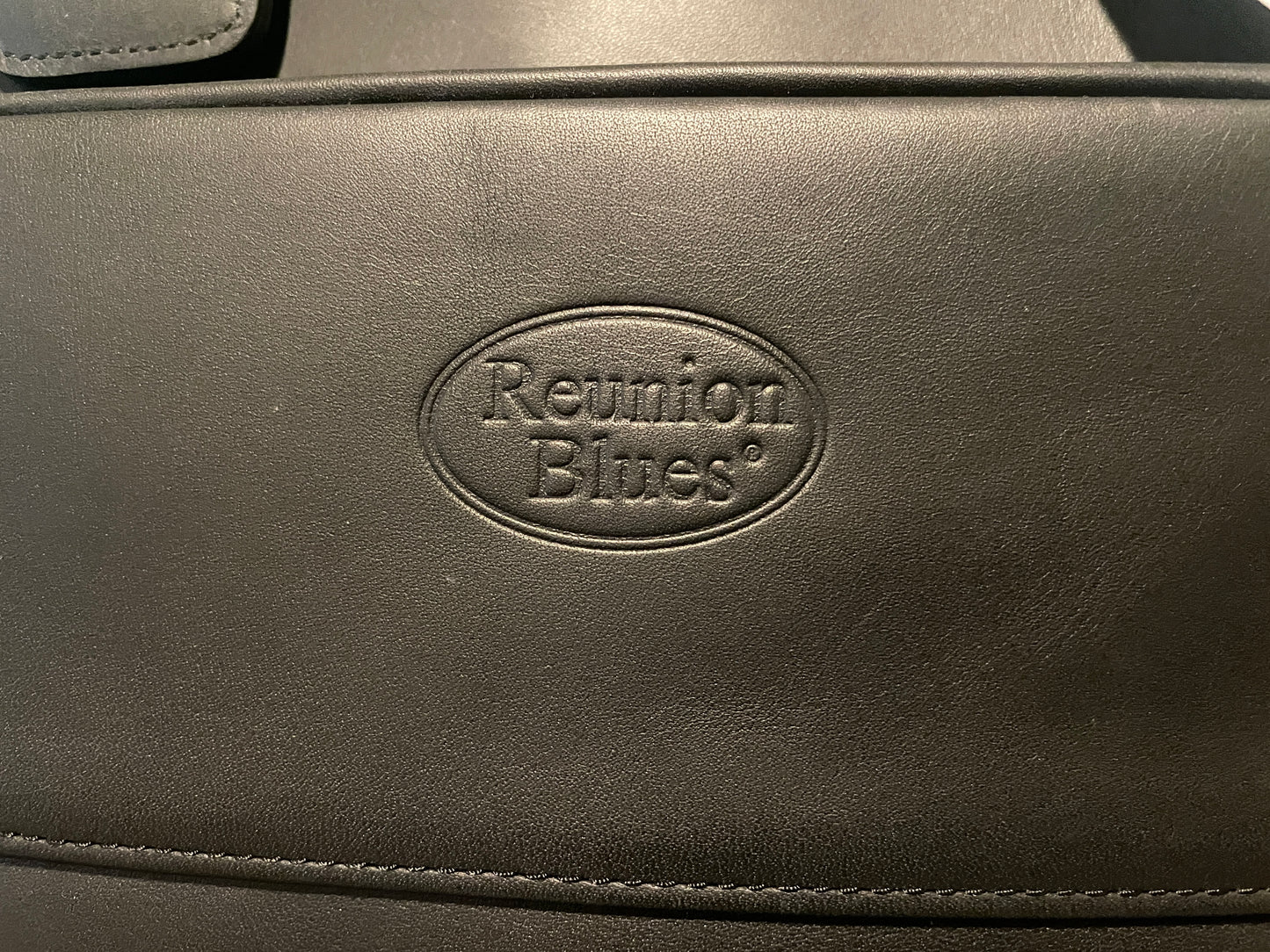 22" Reunion Blues Black Leather Cymbal Bag