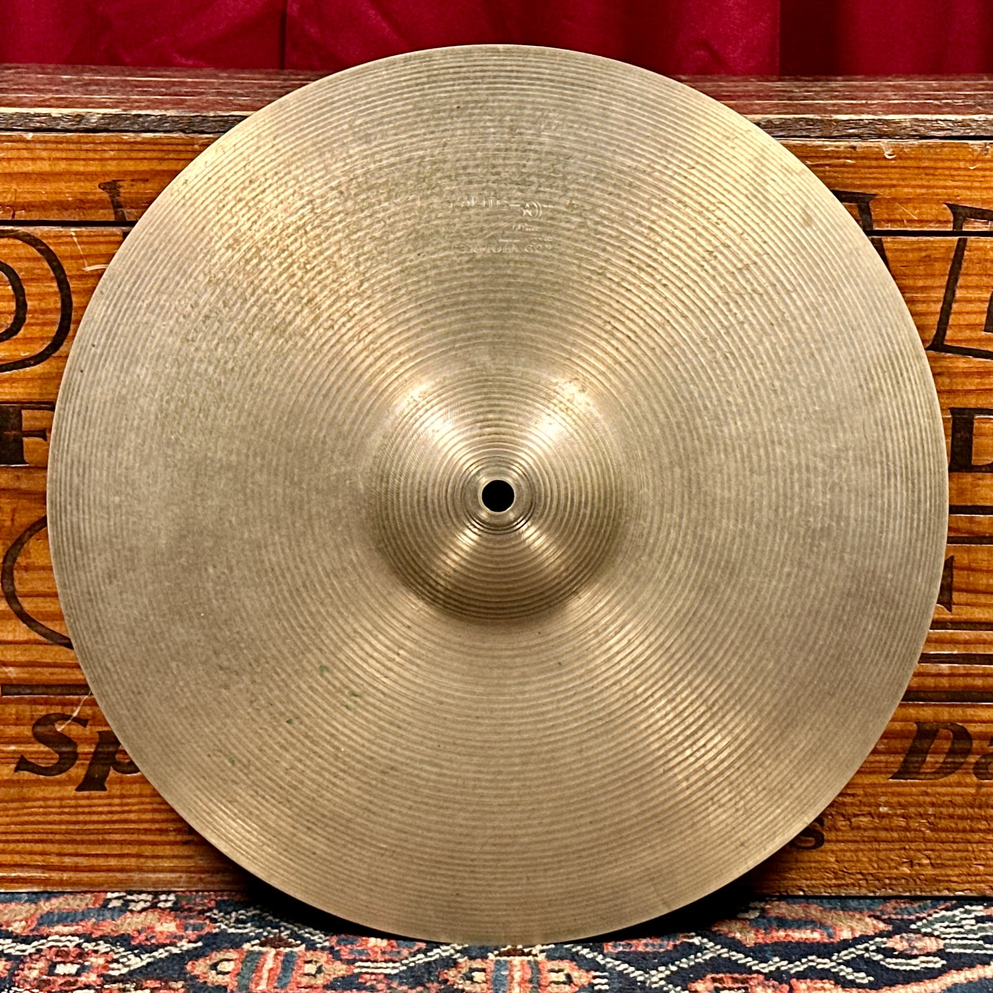 14" Paiste Formula 602 Pre-Serial 1960s Hi-Hat Cymbal Pair 840g/944g *Video Demo*
