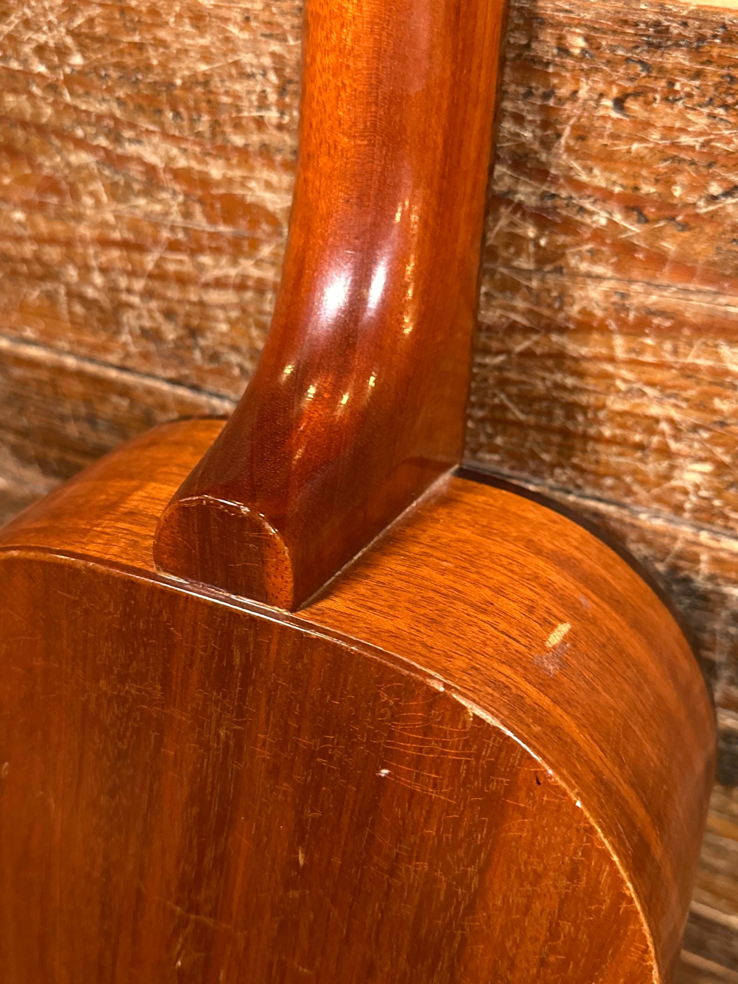 1950s Harmony Baritone Ukulele w/ Case Mahogany Rosewood