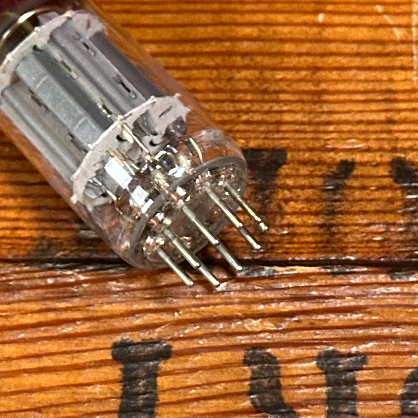 Vintage Sylvania Philips ECG JAN 12AX7WA Preamp Tube ECC83 12AX7 Valve #270
