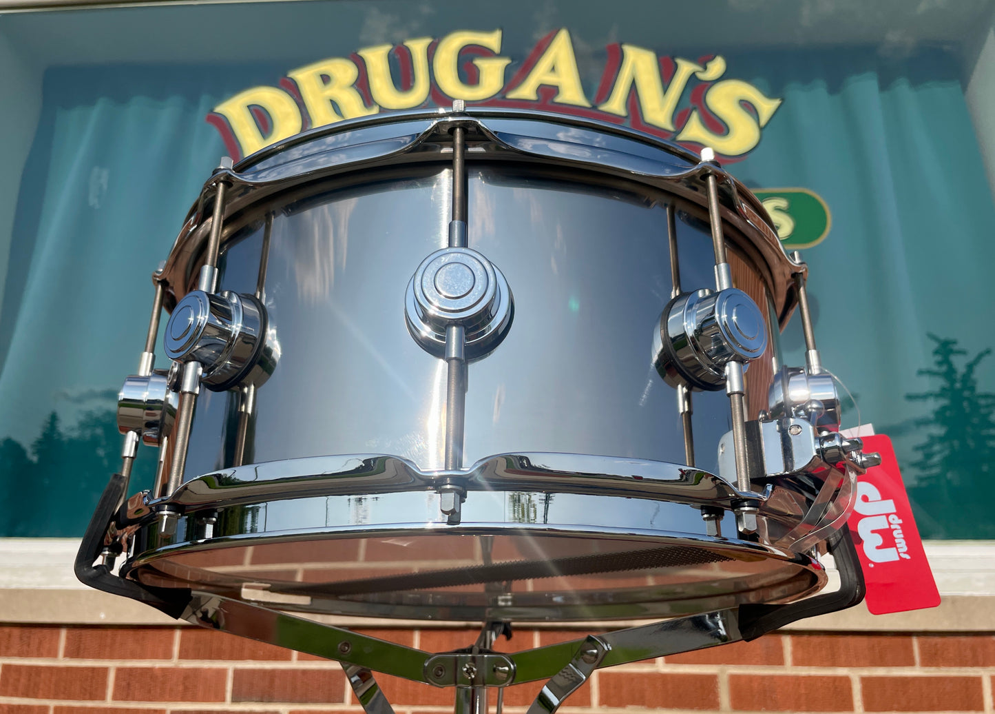 DW Collector's Series 6.5X14 Stainless Steel Snare Drum DRVL6514SPC