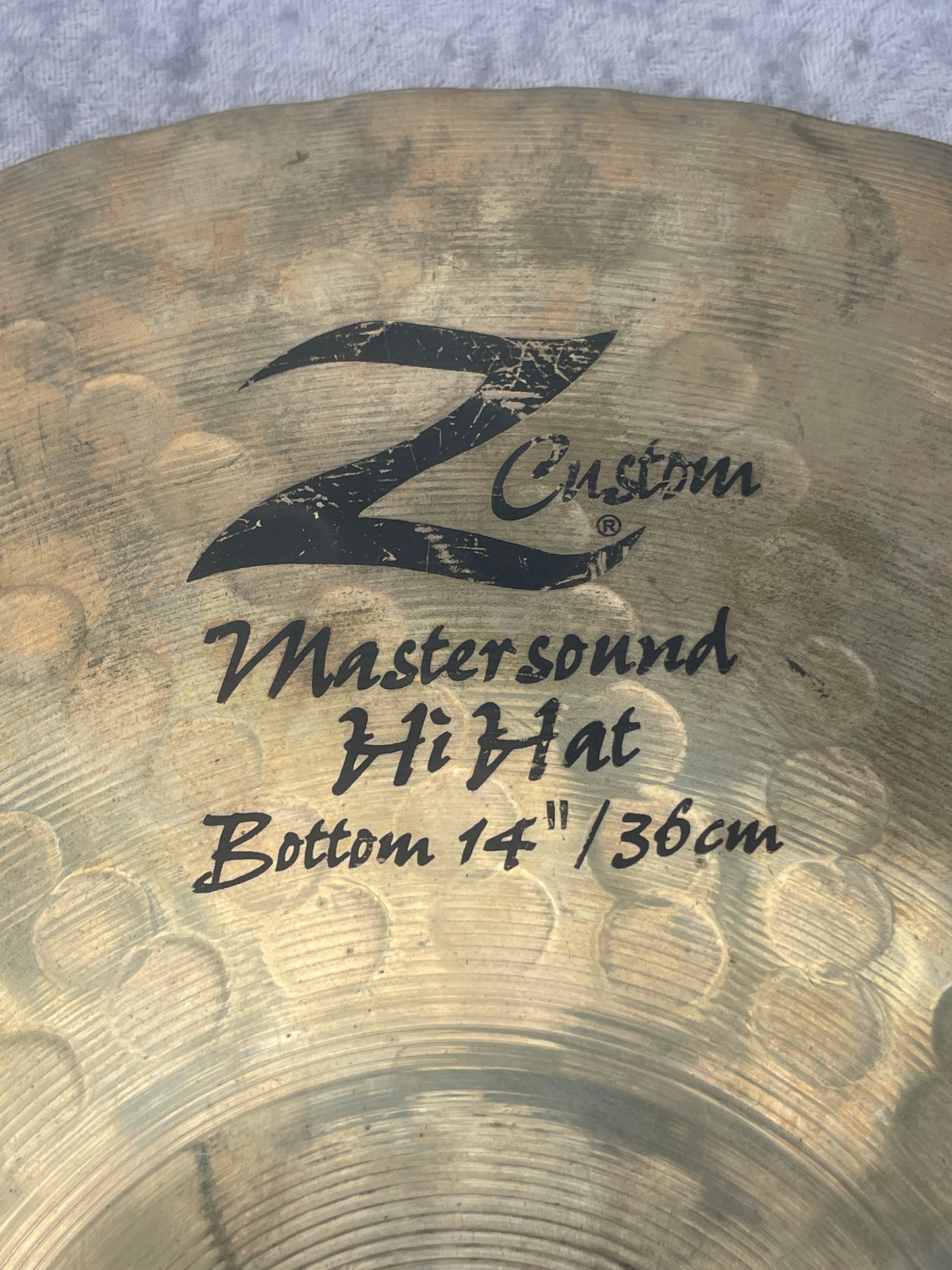 14" Zildjian Z Custom Mastersound Hi-Hat Cymbal Pair 962g/1462g *Video Demo*