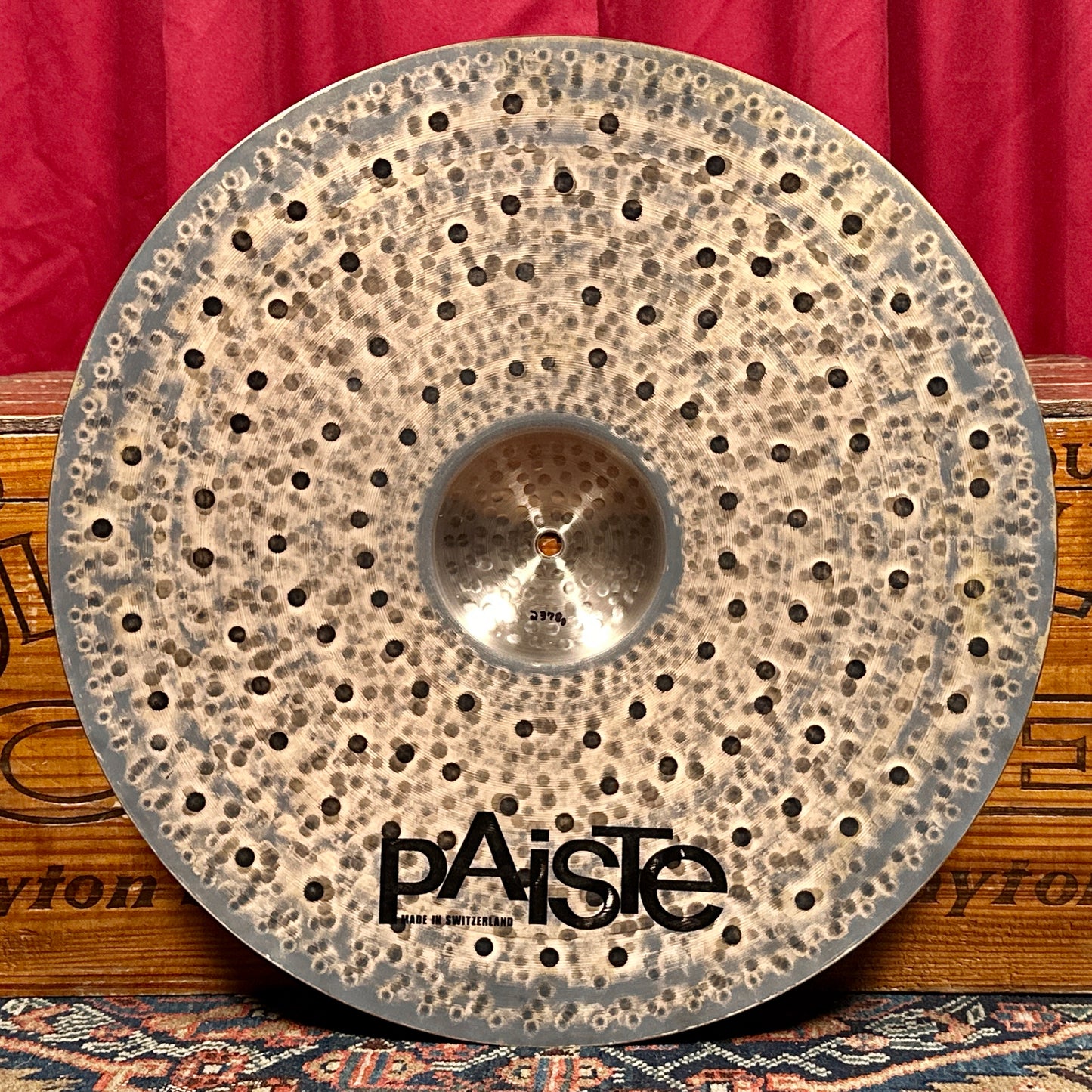 20" Paiste Signature Dark Energy Ride Mark I Cymbal 2378g *Video*