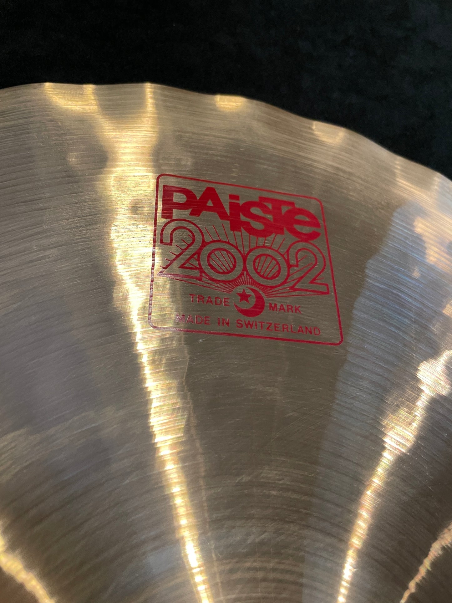 15" Paiste 2002 Sound Edge Hi-Hat Cymbal Pair 1152g/1256g